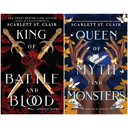 Queen of Myth and Monsters, book 2, Adrian X Isolde