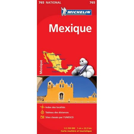 Mexique 765 - Carte Nationale N.E.
