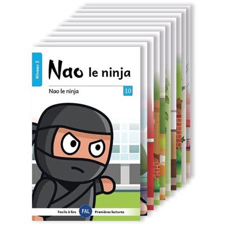 Nao le Ninja (10 livres), 2e édition