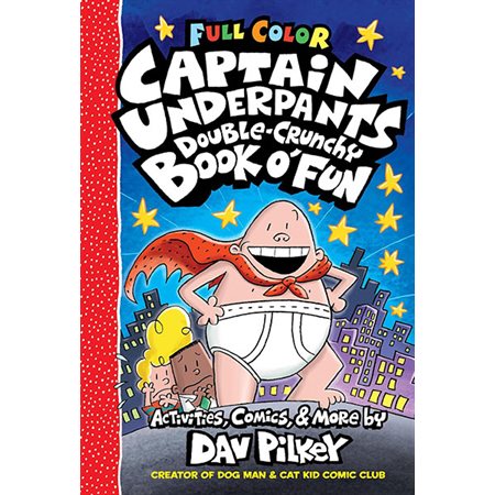 Captain underpants, double-crunchy,book o'fun