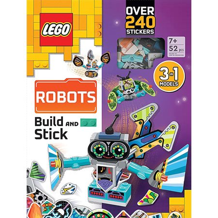 Build and Stick: Robots (lego)