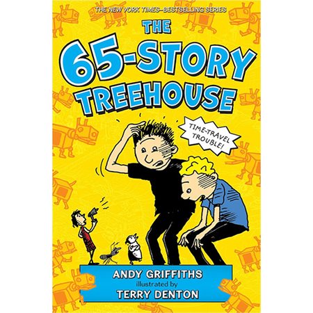 The 65-Story Treehouse: Time Travel Trouble!, book 5, Treehouse Books