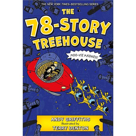 The 78-Story Treehouse: Moo-Vie Madness!, book 6, Treehouse Books