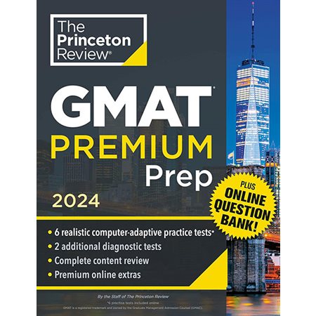 GMAT Premium Prep, 2024