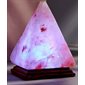 Lampe de sel de l'Himalaya USB - Pyramide et base