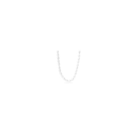 Collier Perles Crystal or