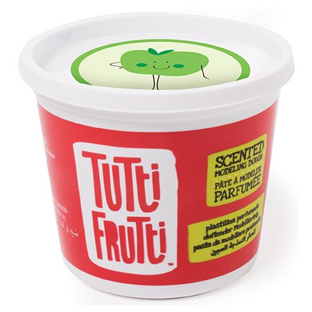 Pâte à modeler Tutti-Frutti; Pomme verte (250 g)