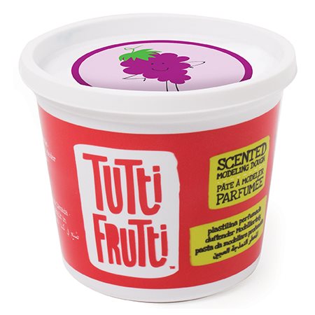 Pâte à modeler Tutti-Frutti; Raisin (250 g)