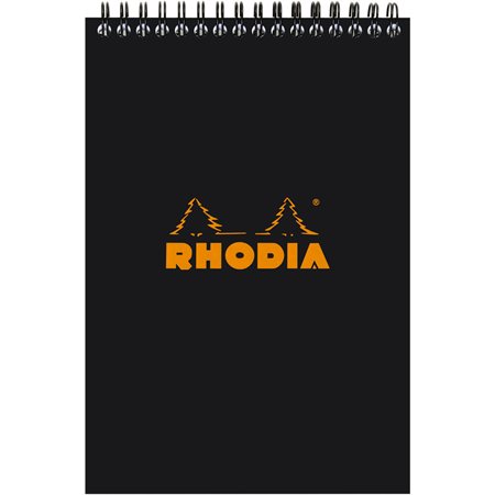 Rhodia classic bloc ligné A5 noir