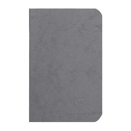 Cahier ligné 96p A5 age-bag gris