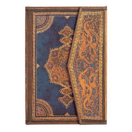 cahier Paperblanks ligné 4x5.5'' Safavid indigo