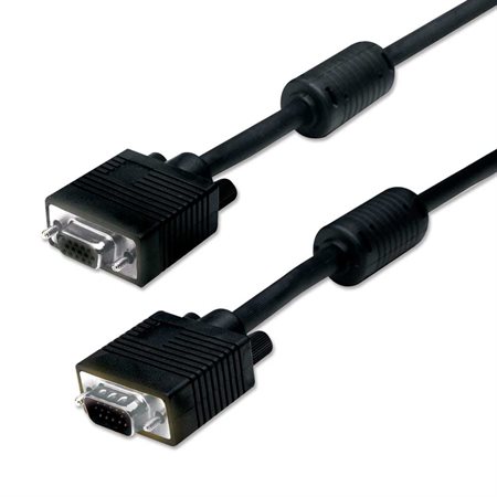 Câble rallonge VGA Ferrite M / F (6')