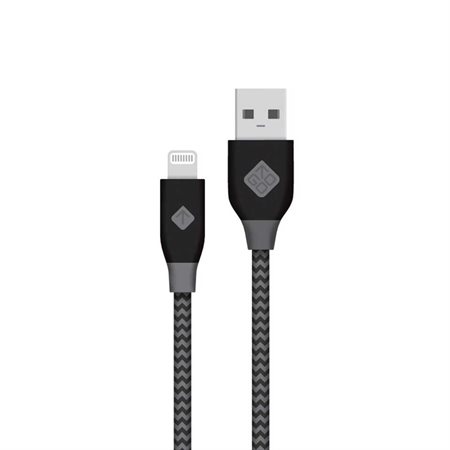 Câble USB à Lightning (3') noir