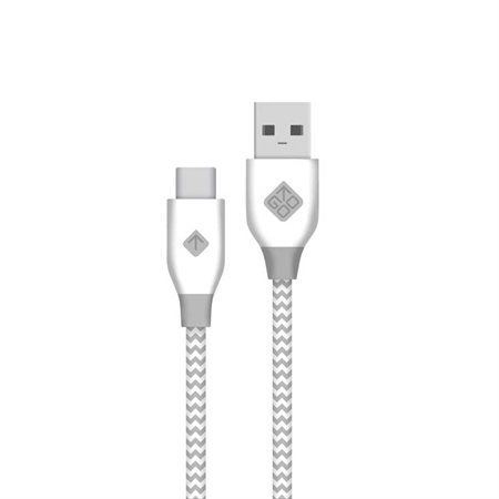 Câble USB à USB-C (3') blanc