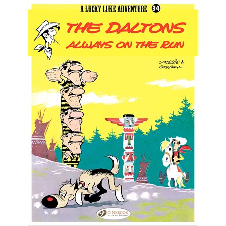 Lucky Luke - Volume 34 - The Daltons Always on the Run
