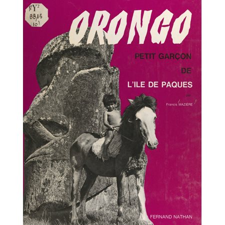 Orongo, petit garçon de l'Île de Pâques