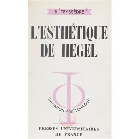 L'esthétique de Hegel