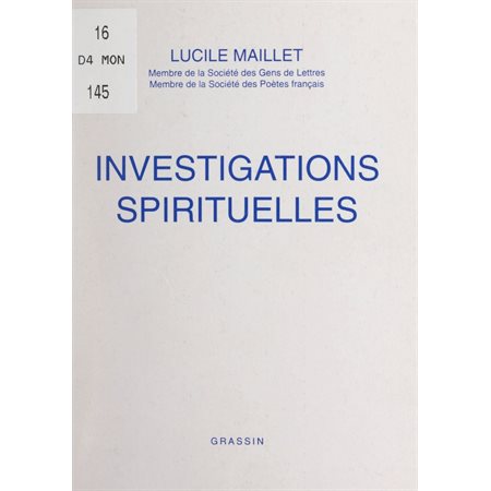 Investigations spirituelles