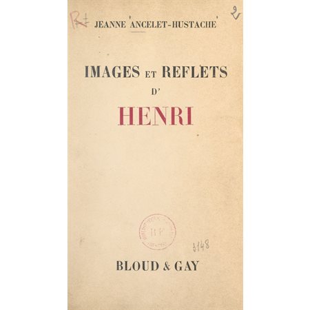 Images et reflets d'Henri