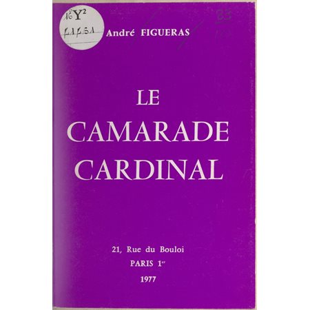 Le camarade cardinal