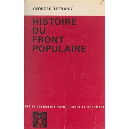 Histoire du Front Populaire, 1934-1938