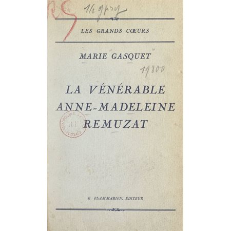 La vénérable Anne-Madeleine Remuzat