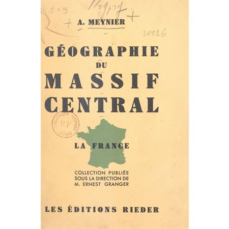 Géographie du massif central