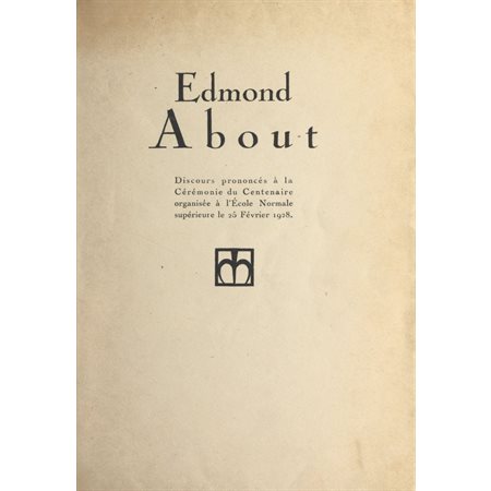 Edmond About