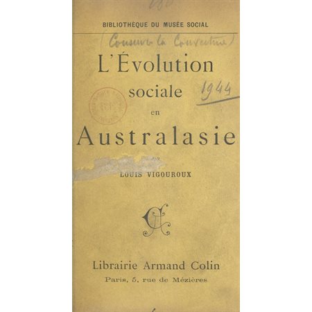 L'évolution sociale en Australasie