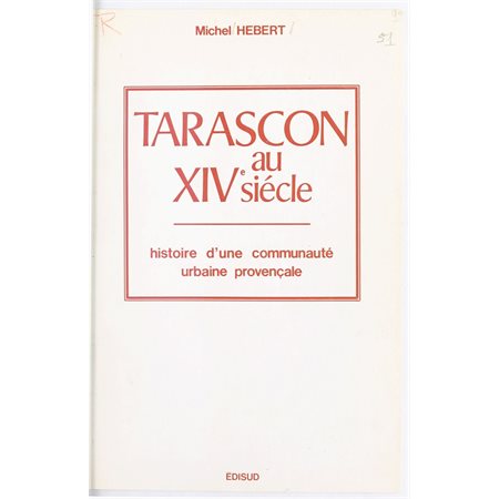 Tarascon au XIVe siècle