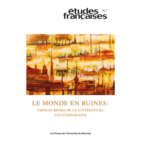 Études françaises. Vol. 56 No. 1,  2020