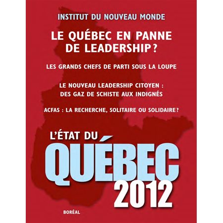 L'État du Québec 2012