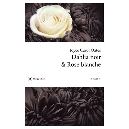 Dahlia noir et rose blanche