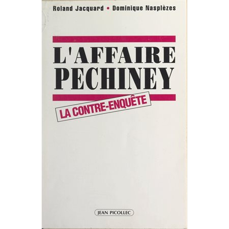 L'affaire Péchiney