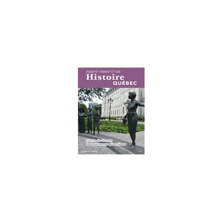 Histoire Québec. Vol. 26 No. 1-2,  2020