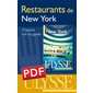 Chapitre Restaurants de New York (PDF)
