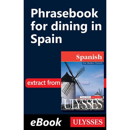 Phrasebook for dining in Spain