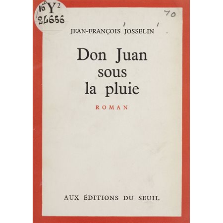 Don Juan sous la pluie
