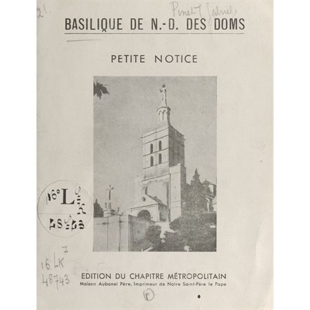 Basilique de N.-D. des Doms