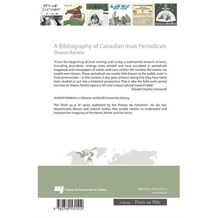 Bibliography of Canadian Inuit Periodicals