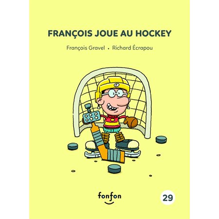 François joue au hockey