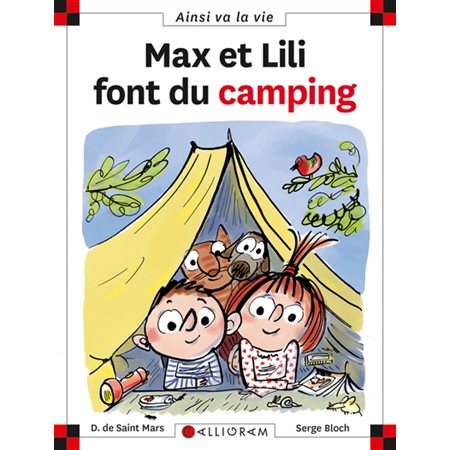 Max et Lili font du camping, tome 102, Max et Lili