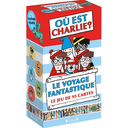 Où est Charlie ?; le voyage fantastique : le jeu de 95 cartes