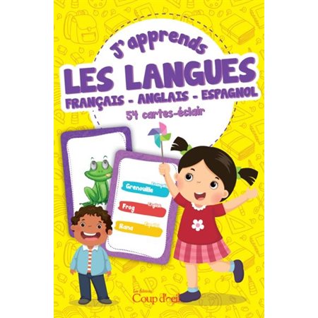 J'apprends les langues : français-anglais-espagnol