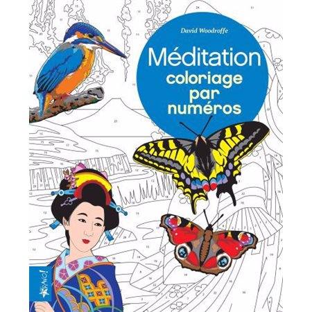 Méditation: coloriage par numéros