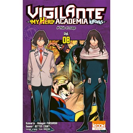 Vigilante, my hero academia illegals, tome 8
