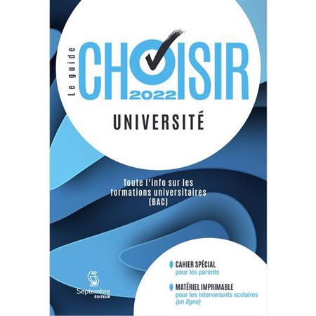 Guide Choisir - Université 2022