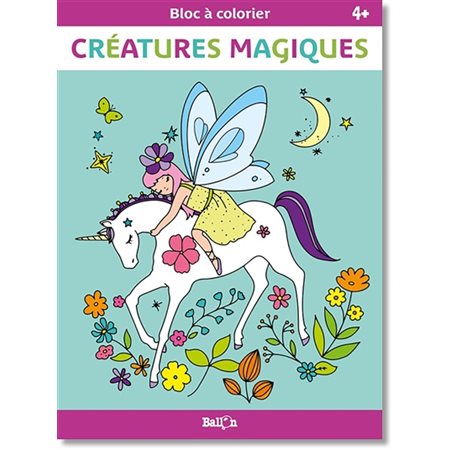 Créatures magiques: Bloc à colorier