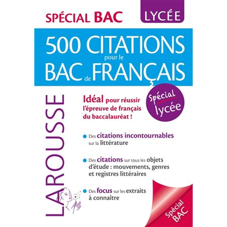 500 citations pour le bac de français
