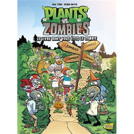 Le livre dont vous êtes le zombie, Tome 16, Plants vs zombies